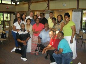 Pastor Camelia and NOLA Pastors and Spouses at Retreat